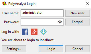 login window native
