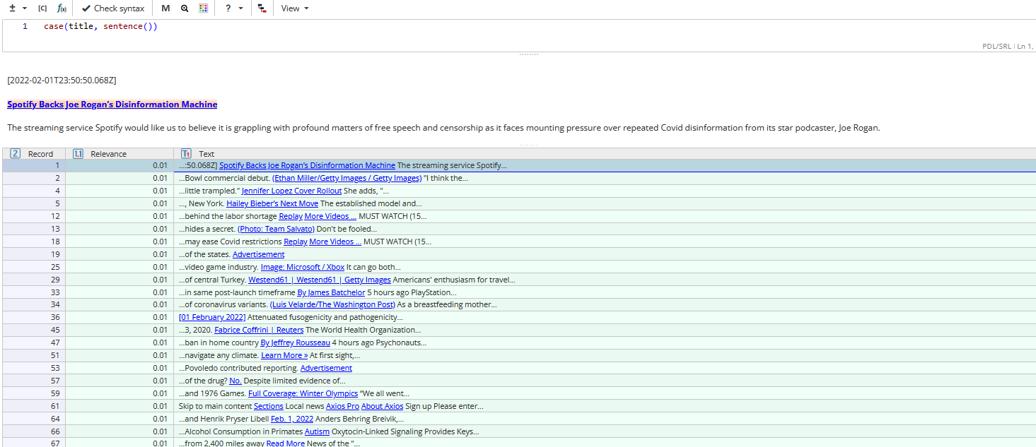 pdl fragment search en