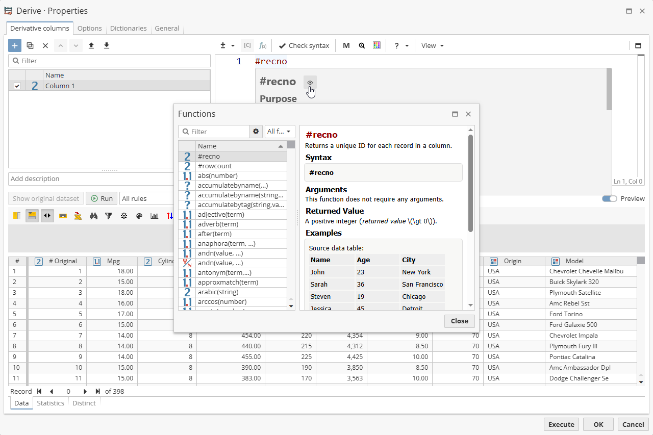 srl specific example