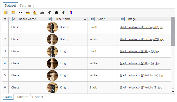 grid view thumbnails chess