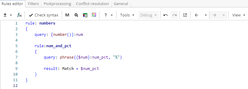 xpdl rules hierarchy num rule