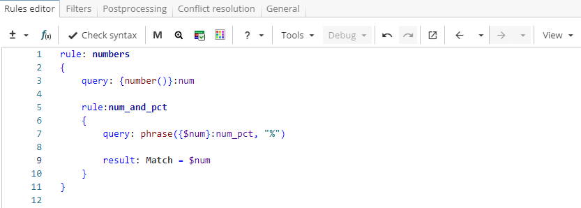 xpdl rules hierarchy num rule1