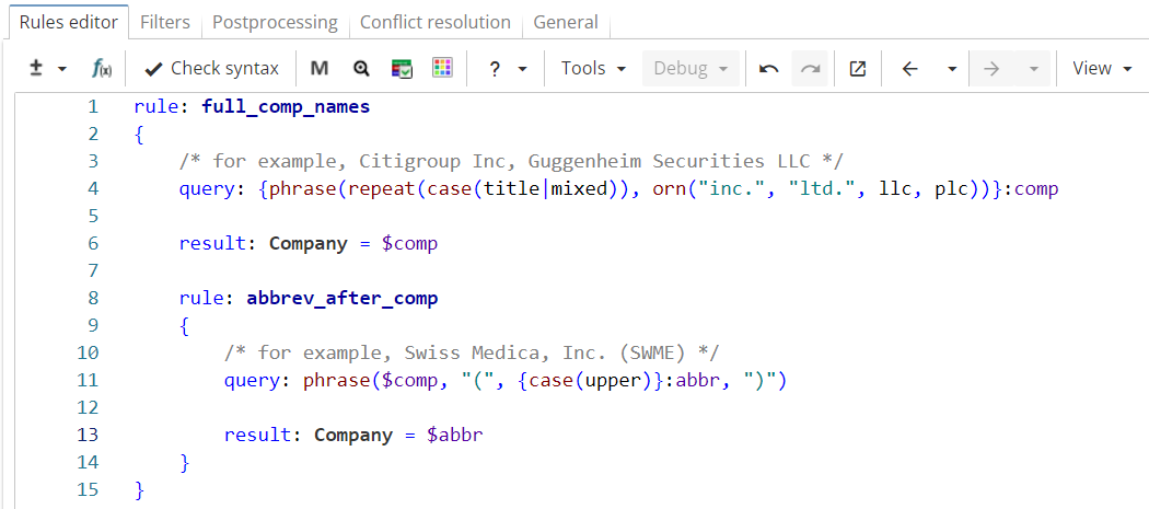 xpdl rules hierarchy txtref rule