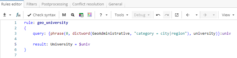 xpdl rules hierarchy univ rule1
