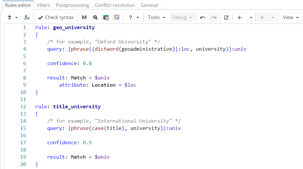 xpdl conflict diffconf rule