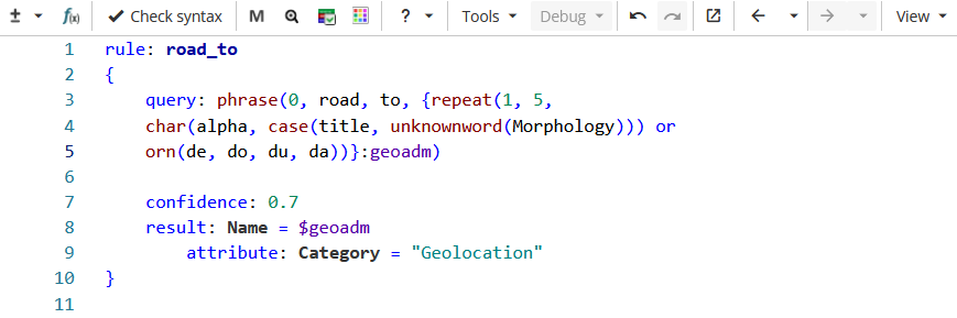 xpdl appendix road to rule